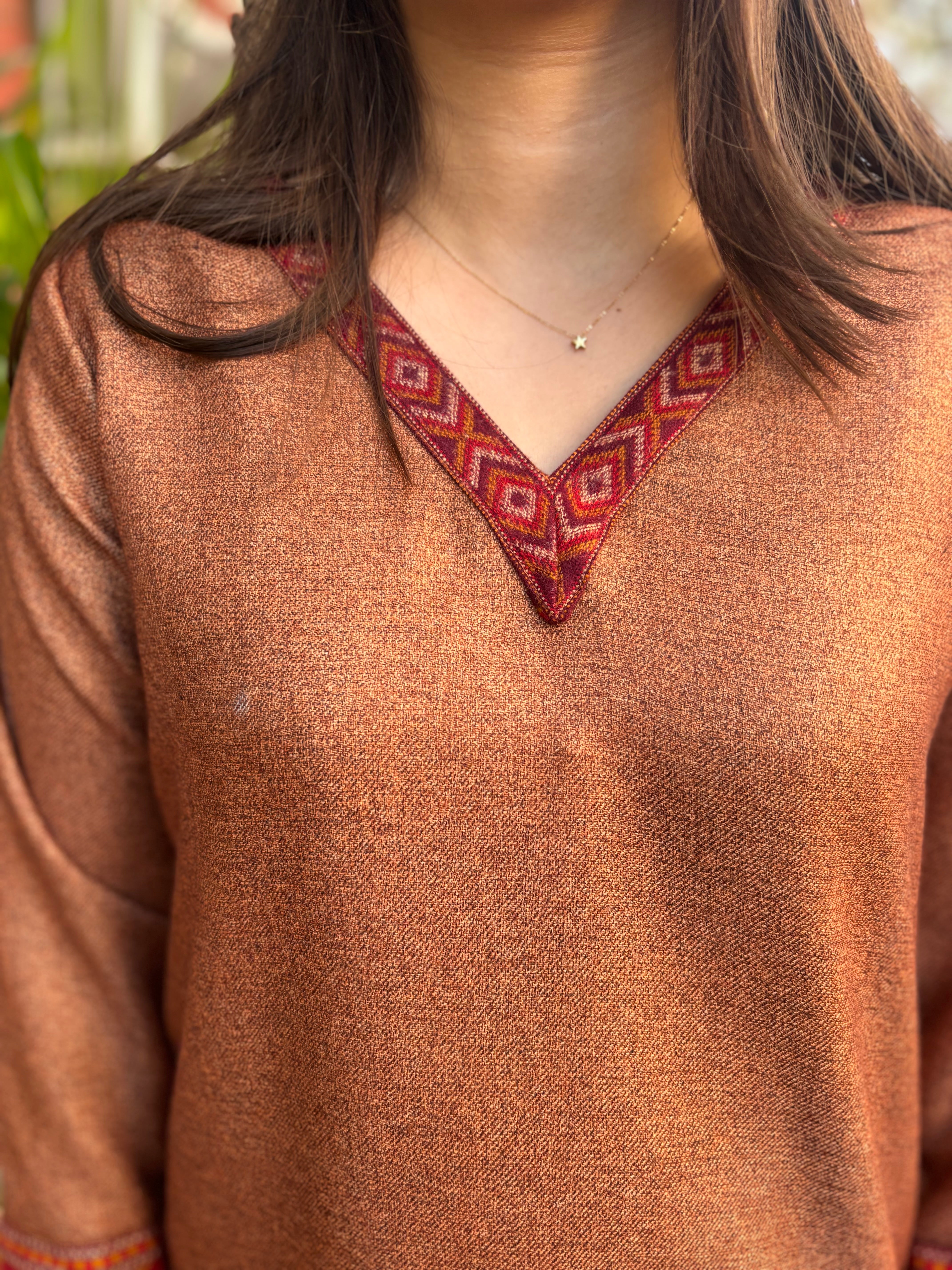 Rust kullu border kurti