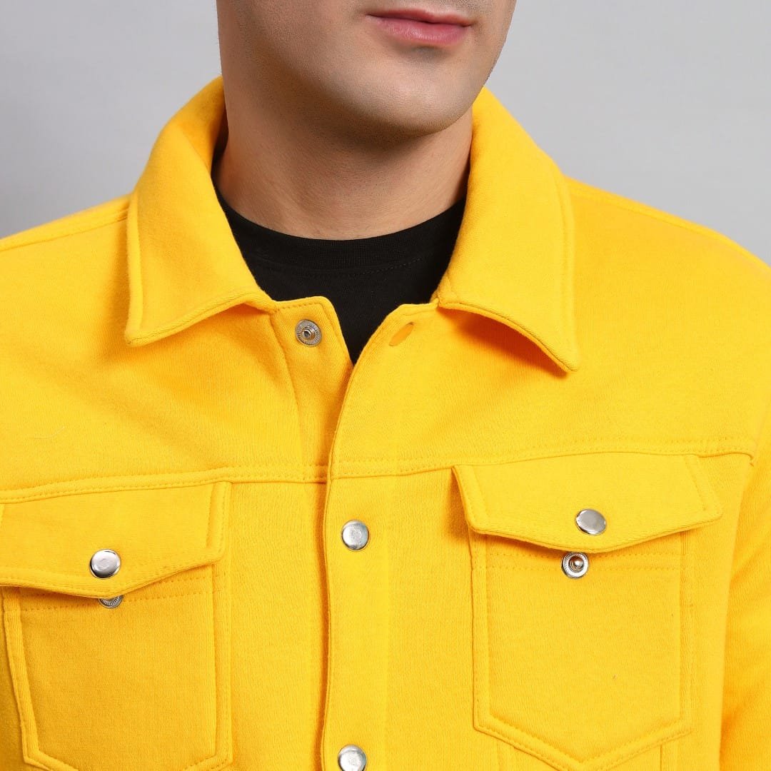 YELLOW TRUCKER JACKET