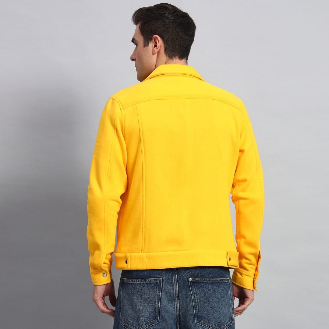 YELLOW TRUCKER JACKET