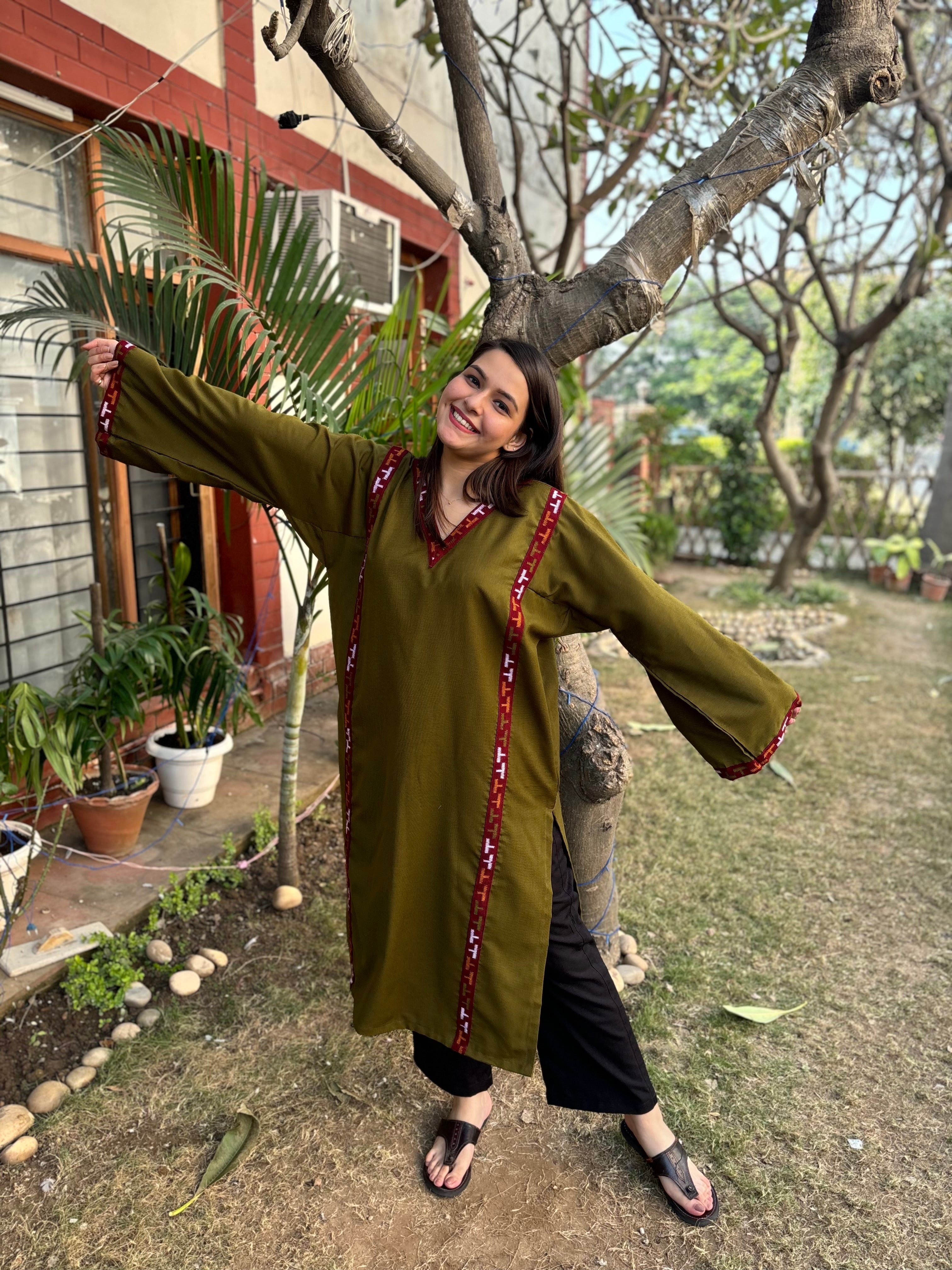 Mehendi Kullu patti phiran (loose fitting)
