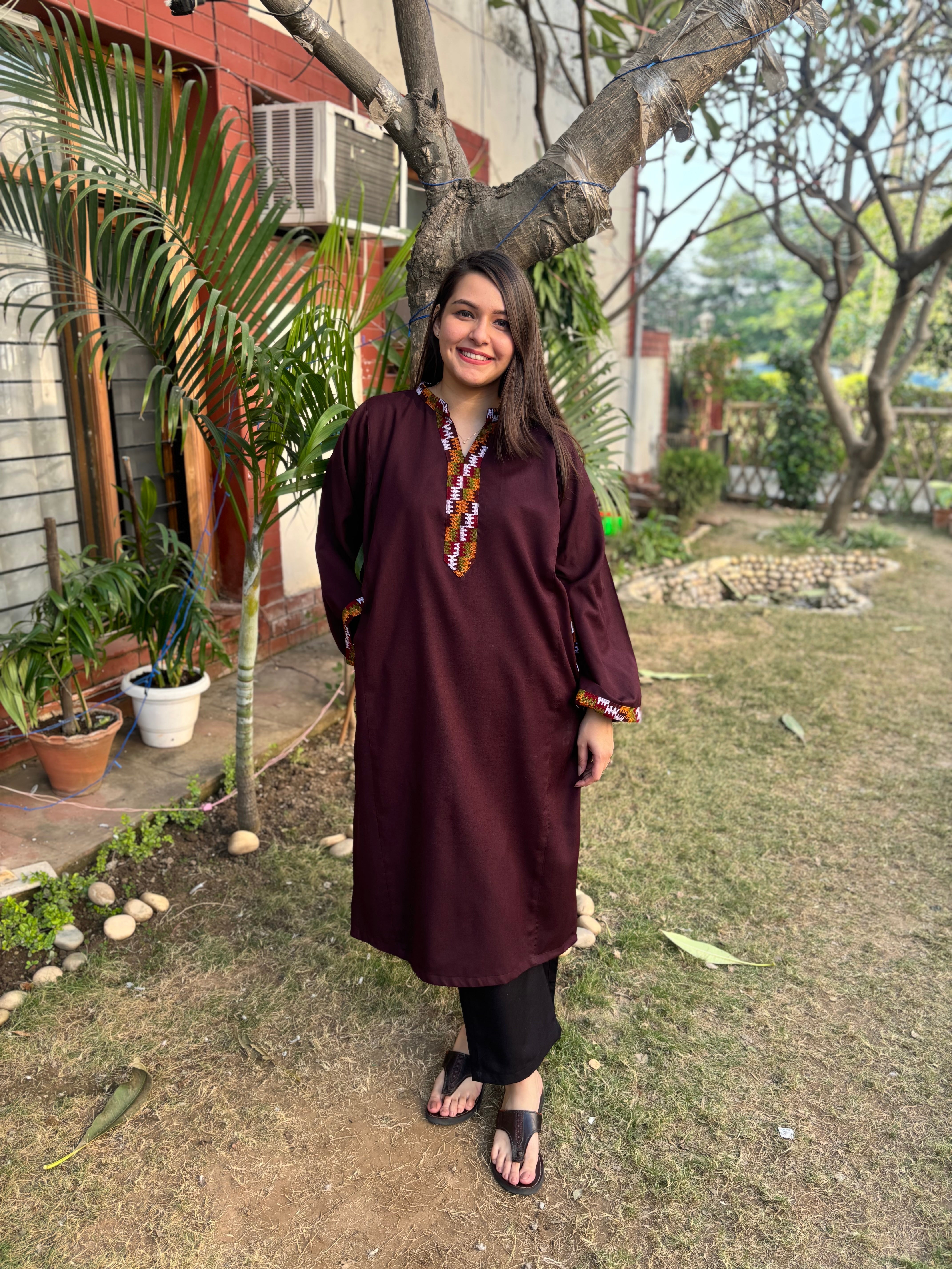 Coca-cola Kullu patti phiran (loose fitting)