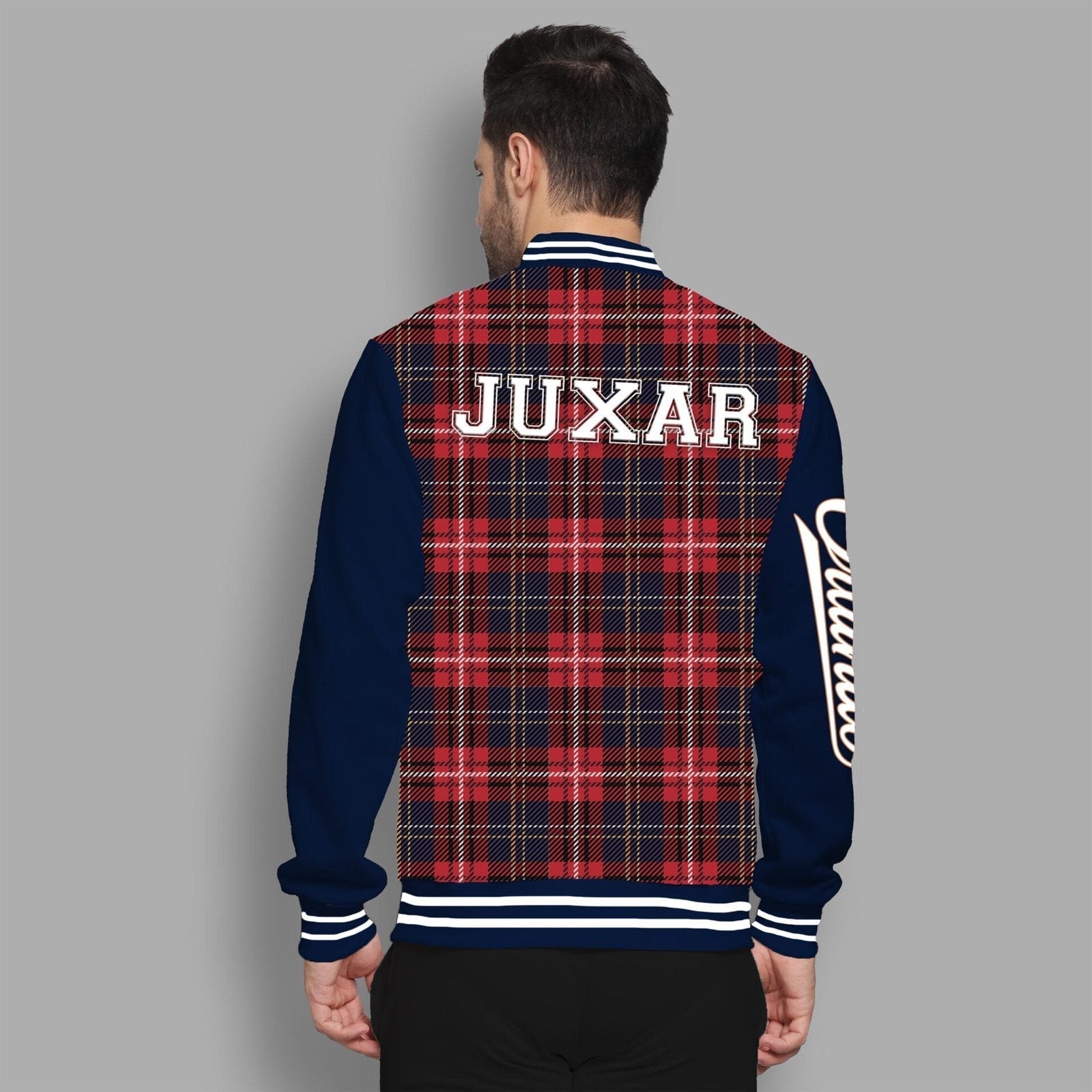 CHECKED 96 VARSITY JACKET