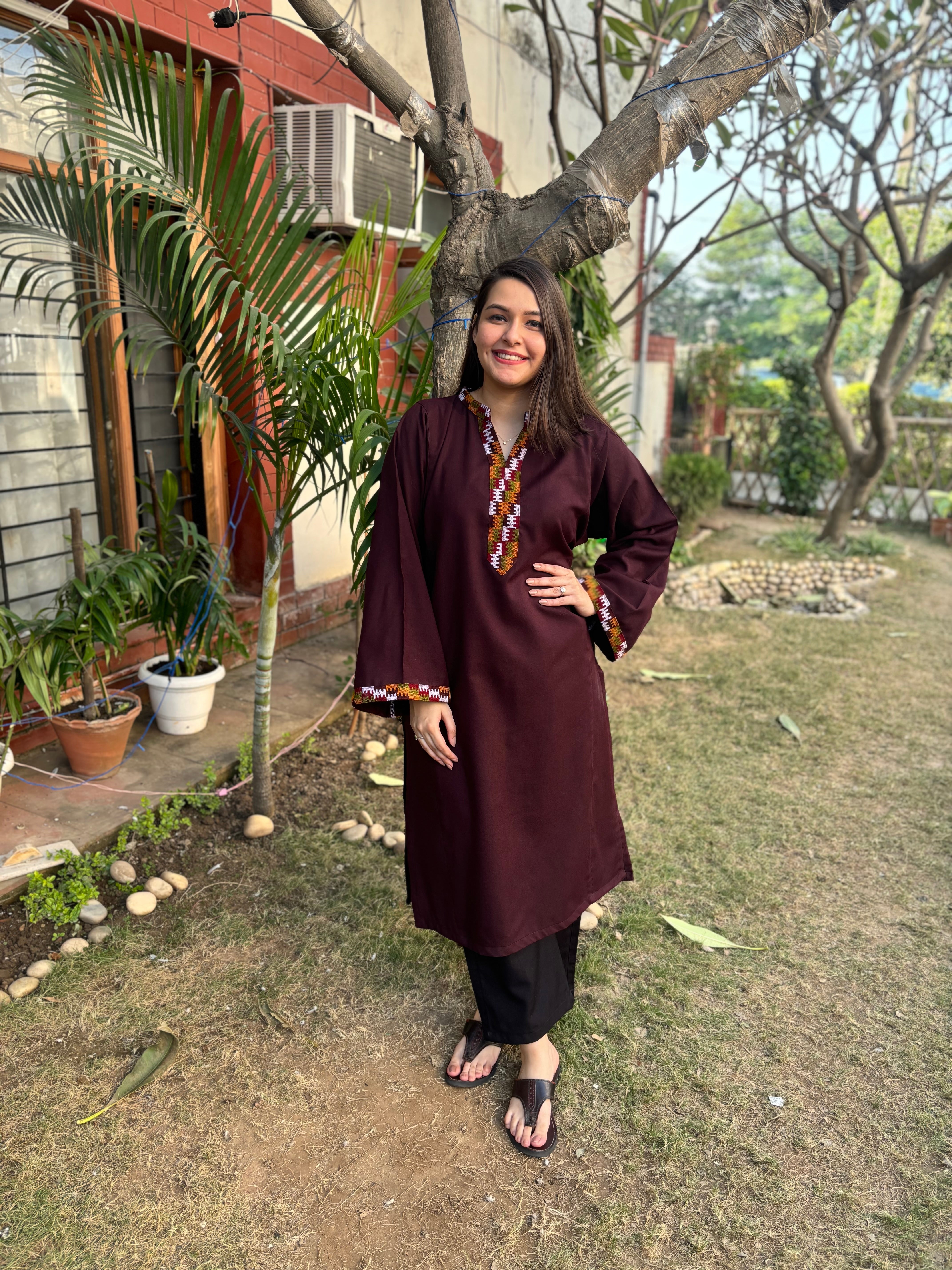 Coca-cola Kullu patti phiran (loose fitting)