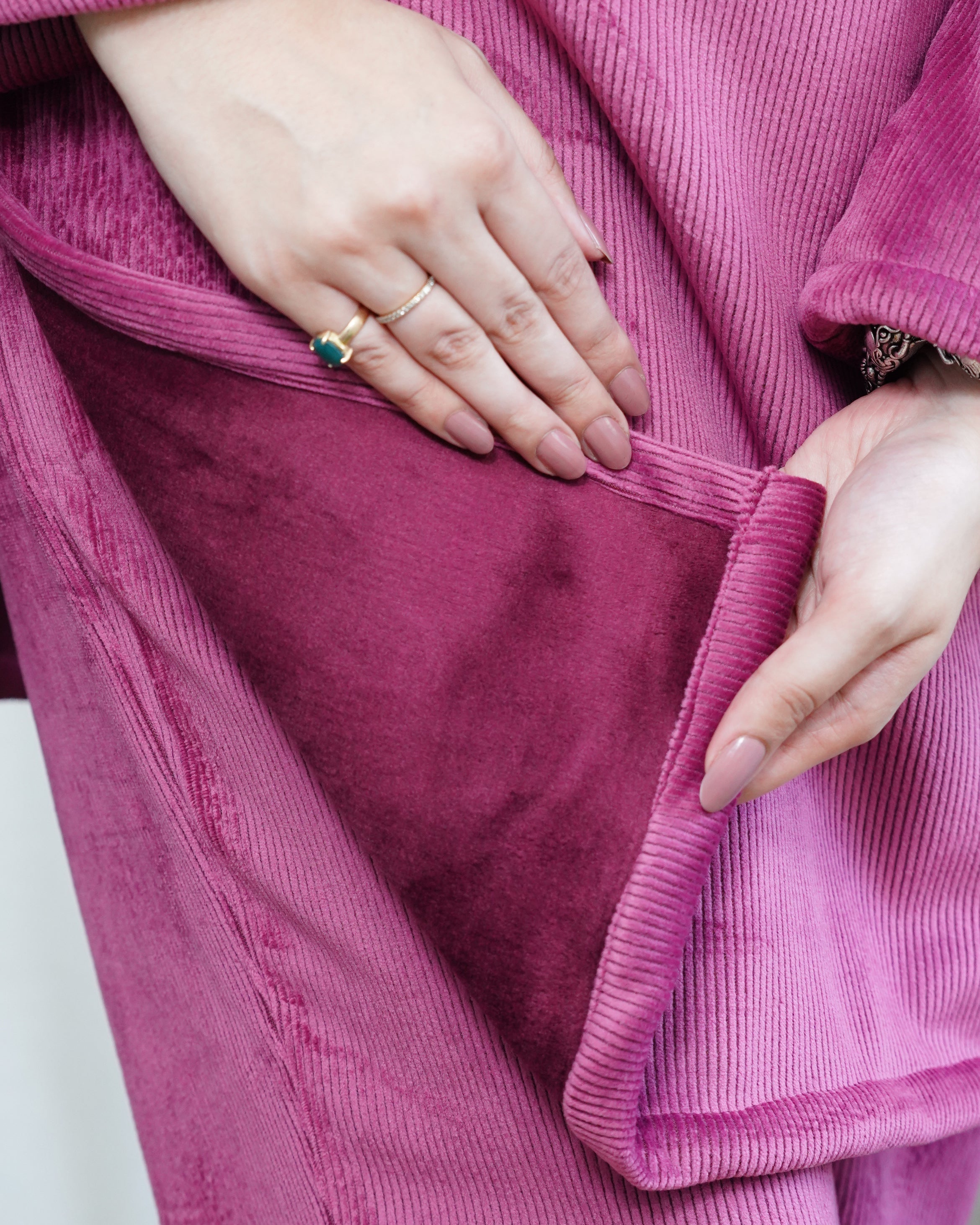 Blush Pink Imported woollen coord set