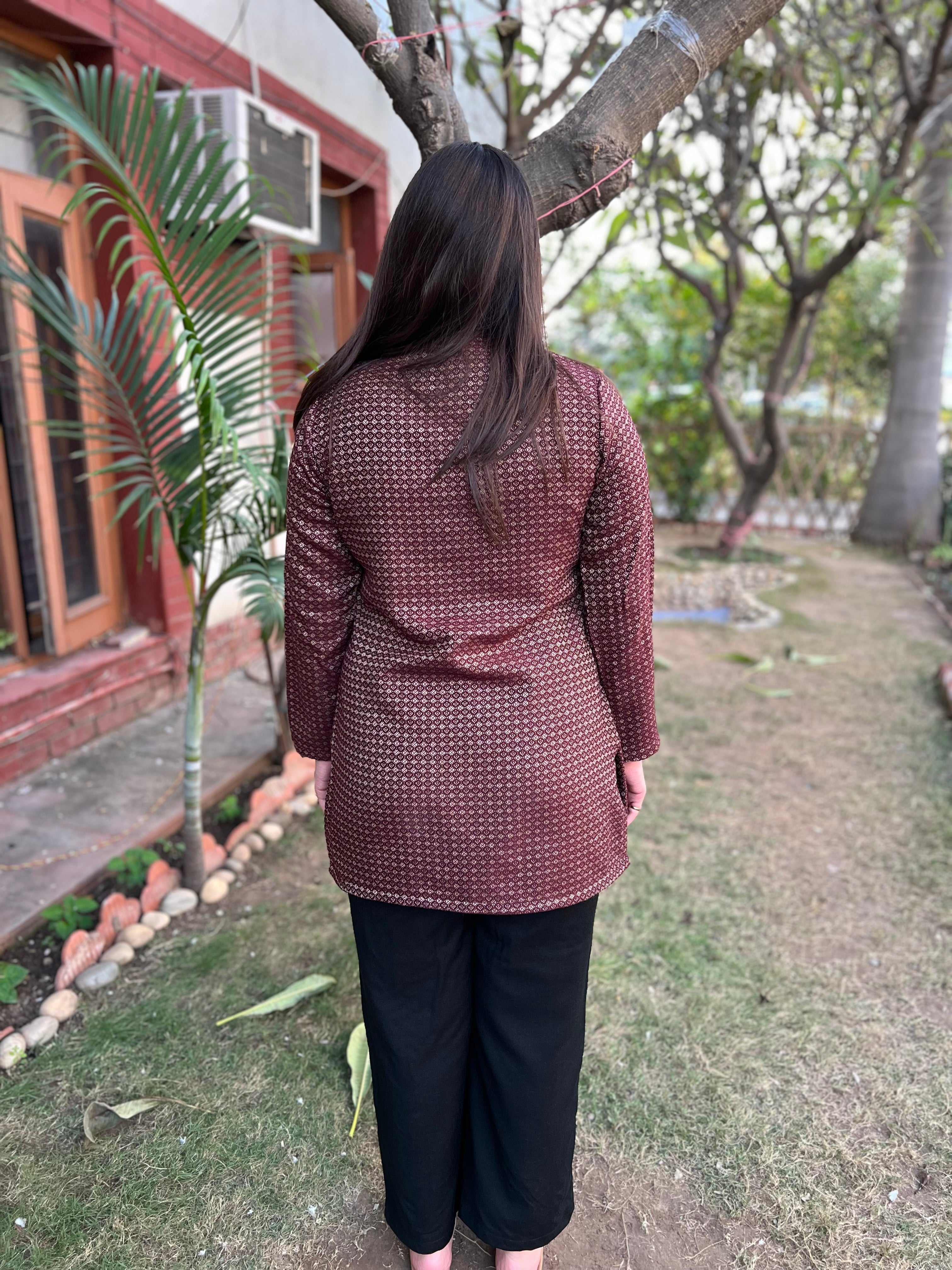 Cocacola Woollen short kurti