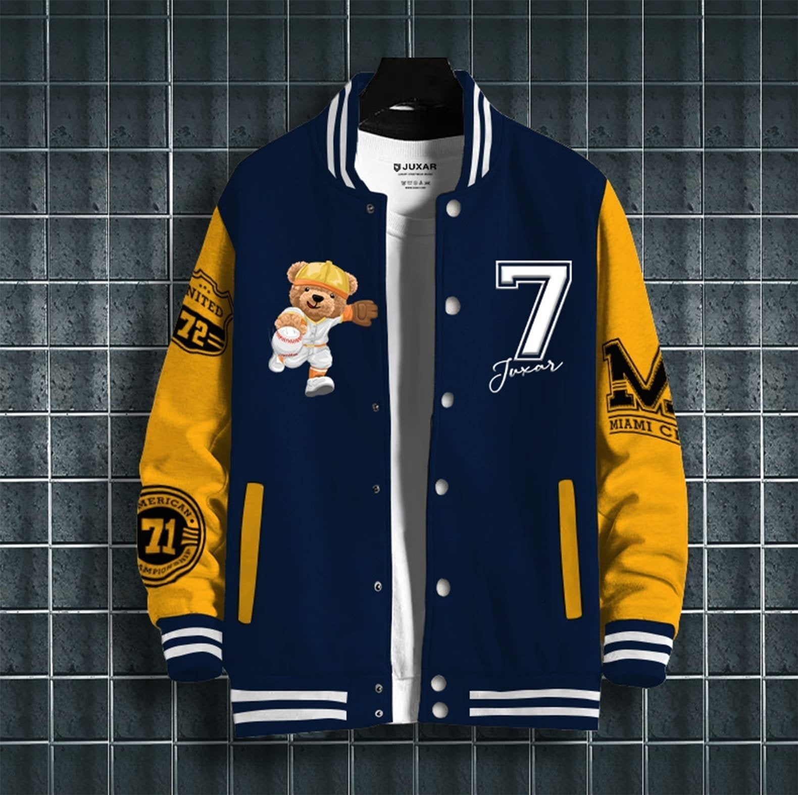 CATCHER TEDDY VARSITY JACKET