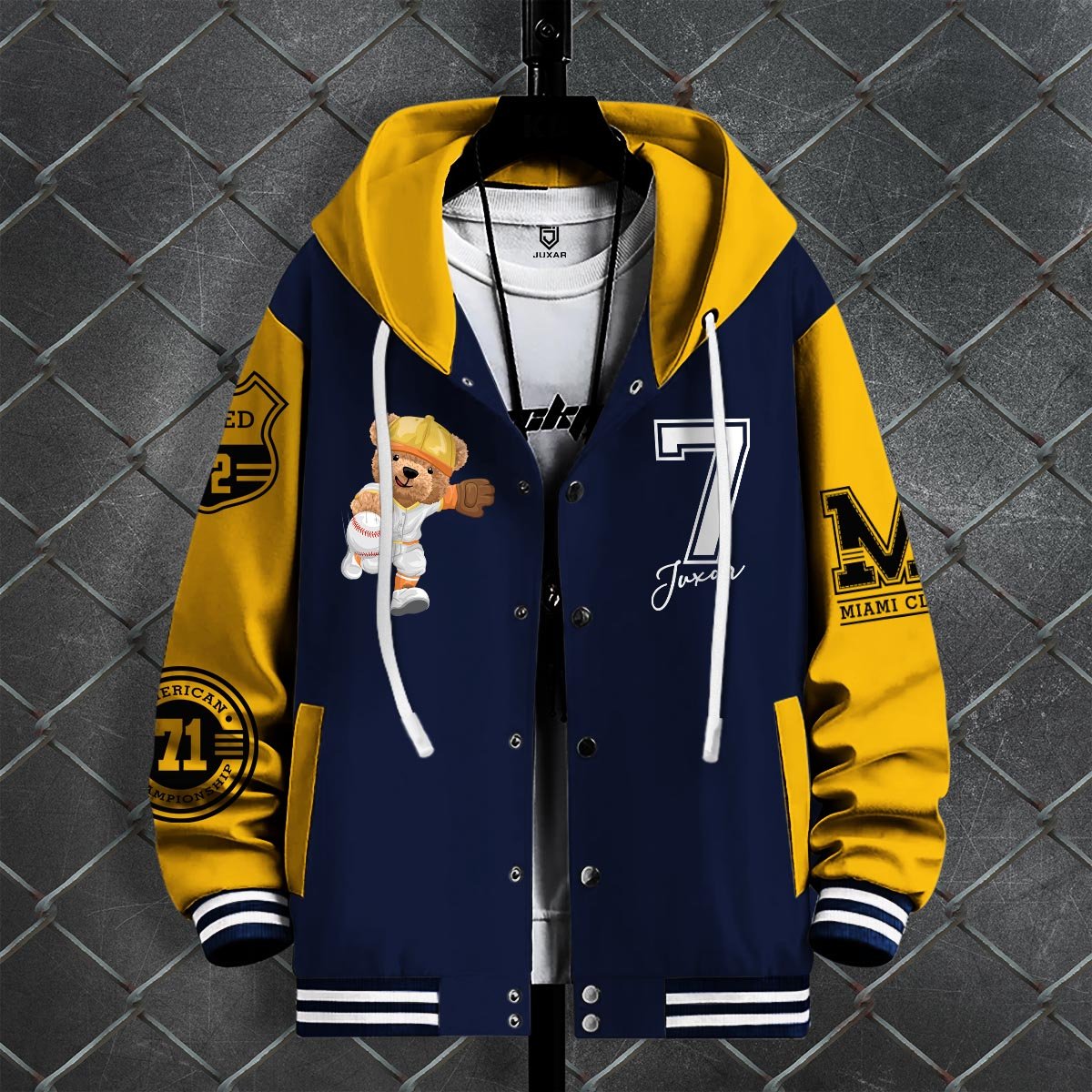 CATCHER VARSITY HOOD JACKET