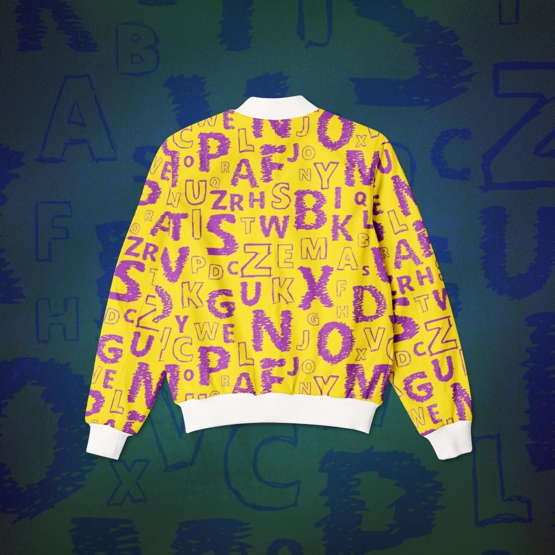 DOODLE ALPHABET JACKET