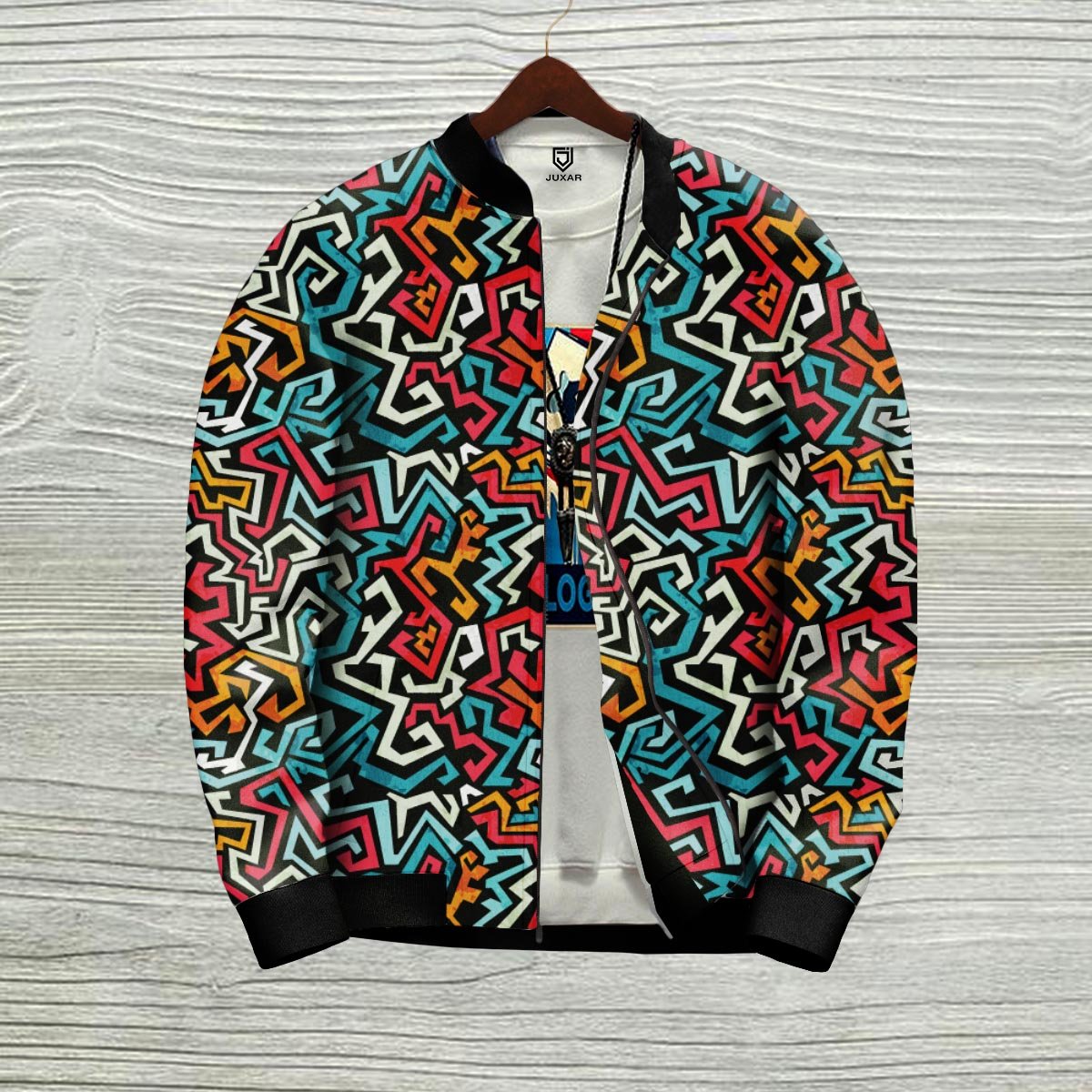GRAFFITI CURVES JACKET