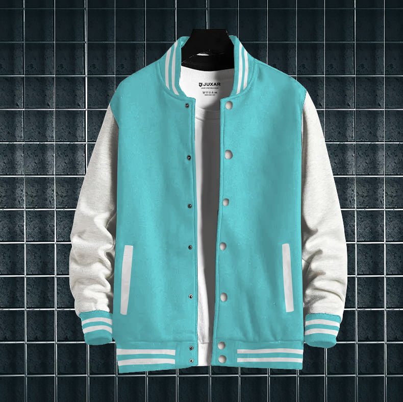 PLAIN VARSITY JACKET